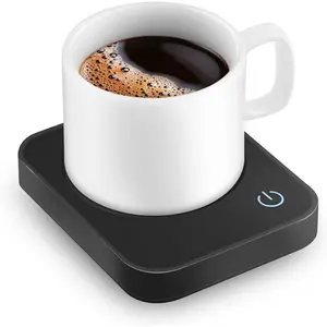 Coffee Mug Warmer for Desk with Auto Shut Off & 3-Temp Settings, Coffee Cup Warmer with  Safety Alert  Office Accessory,  for Coffee, , Milk (Mug for Display)