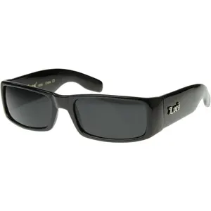 Locs Sunglasses Black OG  Gangster Shades Dark Lens  0106