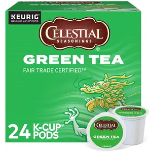 Seasonings Green Tea, Single-Serve Keurig K-Cup Pods, 72 Count
