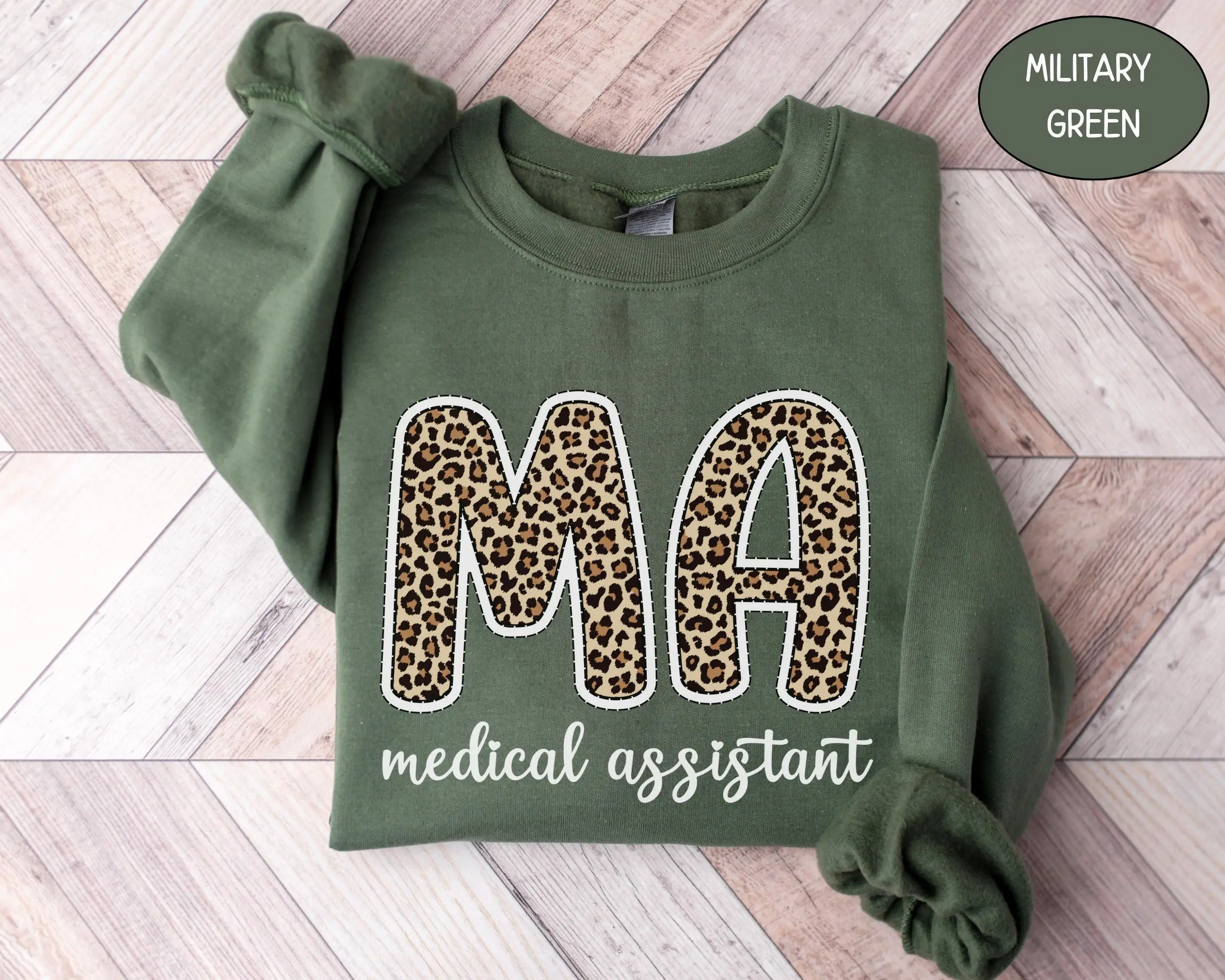 Medical Assistant  Short sleeved T-SHIRT / Sweatshirt ,  New MA shirt ,  Medical School Student Gifts For Certified Medical Assistant T-shirt CMA Graduate Shirt RMA Tee