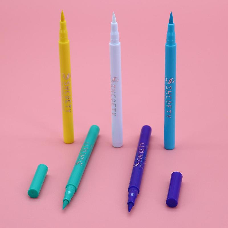 Waterproof Liquid Eyeliner, 12pcs Long Lasting Matte Eyeliner, Quick Drying Eyeliner Pen, Longwear Eye Liner, Professional Daily Makeup Accessories