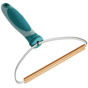 Dog Cat Hair Remover for Deep Cleaning, Lint Cleaner Pro, Portable Carpet Scraper Rake, Hairball Shaver Brush for Pet Fur Removal