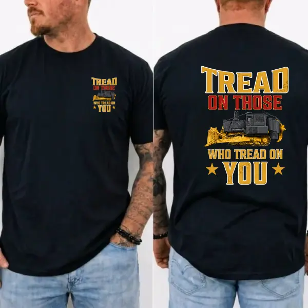 HEEMEYER DEMOLITION INC 2004 Shirt, Tread On Those Who Tread On You Tee, Marvin Heemeyer Killdozer T-Shirt, MADE IN USA