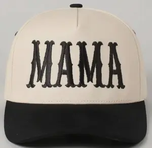 Mama Embroidered Trucker Hat for Women – Vintage Mom Baseball Cap, Adjustable Mesh Snapback, Cute Mother’s Day Gift for Mom
