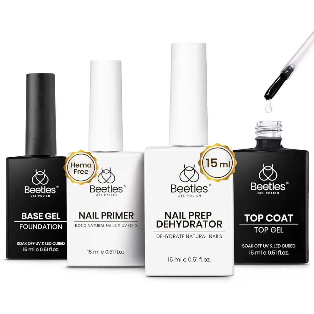 Clear Gel Top Coat and Base Coat Set