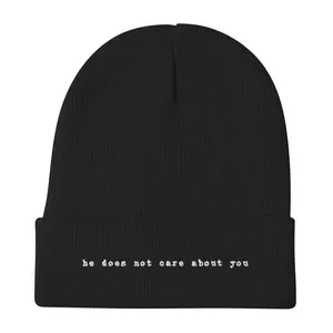 You Know The Words Anti-Trump Anti-MAGA Embroidered Beanie