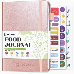 Food Journal Meal Planner Weight Loss Journal for Women Men Daily Food Wellness Diary to Count Calories Nutrient Intake Track Health Achieve Diet Fitness Goals