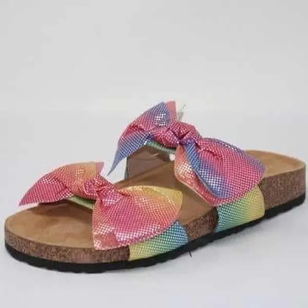 Rainbow Slip-On Sandal