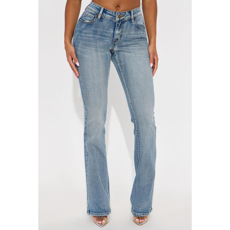 Gemma Low Rise Sculpting Stretch Bootcut Jeans - Vintage Wash