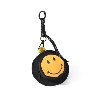 2PCS Small Coin Purse Super Light 26g Polyester Change Purse Coin Purse Pouch with Hat-shape, Cute Mini Coin Purse with Zipper, Small Coin Pouch for Women and Men keychain purse brown minimalist everywhere beltbag odourless fashion