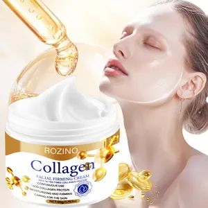 ROZINO Collagen Facial Moisturizing Cream - Ten Times Collagen Protein for Firming & Moisturizing Skin - Simple Skincare Addition