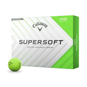 Callaway Golf Supersoft Matte Green Golf Balls Callaway Golf Supersoft Matte Green Golf Balls