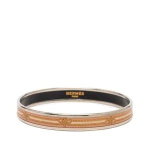 Pre-owned HERMÈS Iron Small Leather Goods Hermes Email PM Bangle
