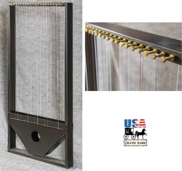 AEOLIAN WIND HARP - Amish Handcrafted Harmonic Chime