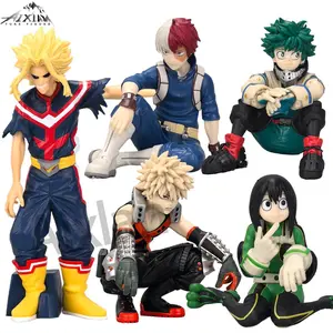 18CM My Hero Academia Anime Figure All Might Bakugou Katsuki Todoroki Shoto Asui Tsuyu PVC Action Figure Collectible Model Toys