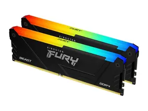 Kingston FURY Beast 16GB (2 x 8GB) 288-Pin PC RAM DDR4 3200 (PC4 25600) Desktop Memory Model KF432C16BB2AK2/16 Kingston FURY Beast 16GB (2 x 8GB) 288-Pin PC RAM DDR4 3200 (PC4 25600) Desktop Memory Model KF432C16BB2AK2/16