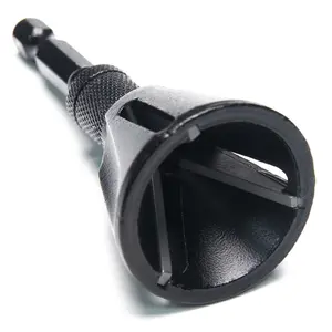 Deburring External Chamfer Tool, with Tungsten Carbide , Deburring Chamfering Drill Bit, Remove Burr Tools Quick Release Hex Shank. Improved Durability and Sharpness. Fits 3/16" to 1".