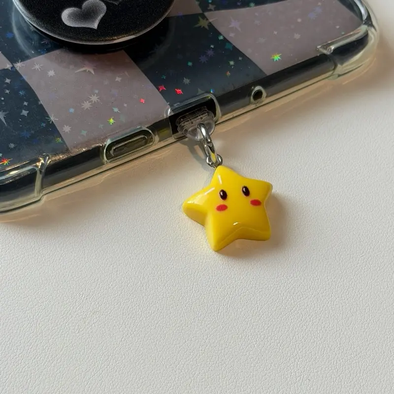 Dust Plug Star Charm for USB-C Ports