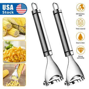 Stainless Steel  Corn Cob Peeler