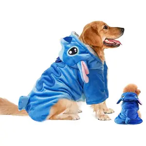 Dog Costume,  Dog Hoodie, Dogs Halloween Costume Pet Xmas Pajamas Outfit, Pet Coat Cartoon Costumes for Small Medium Large Dogs and Cats for Halloween Christmas and Winter -M