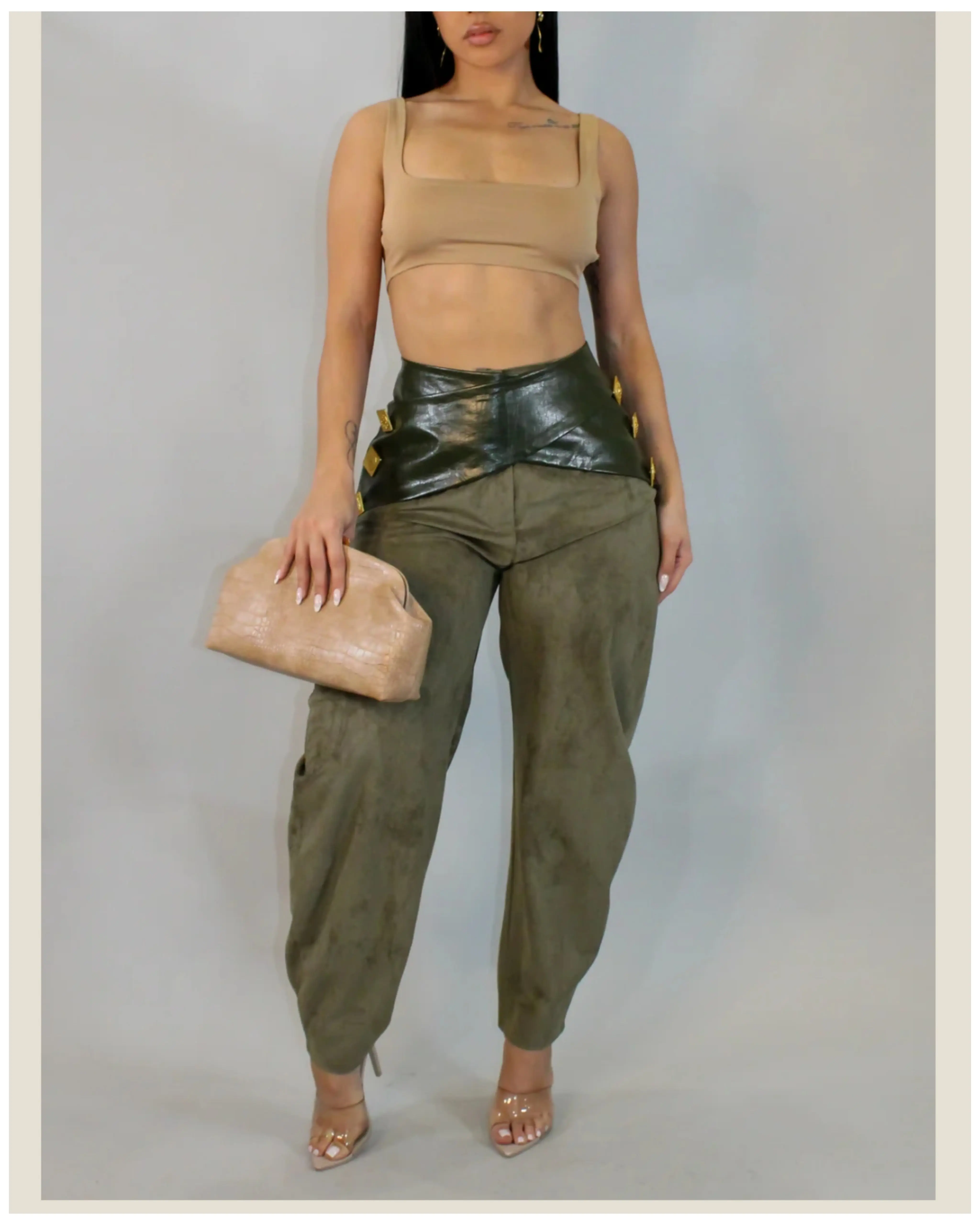The Suede Impression Pants