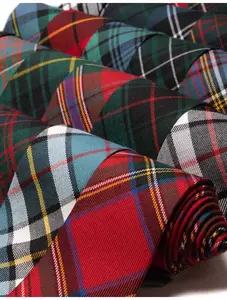 Scottish Clan Tartan Neckties - 100% Wool Woven in Scotland for Heritage and Clan Loyalty Gift
