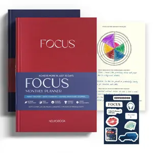 The Focus Planner – The Smart Monthly Planner for Big Goals, Less Stress, More Progress.