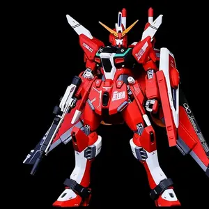 Mech Model Newborn Infinite Justice Buildable Figure, Boy Gift, 1/144 Scale, Creative Building Toy, Robot Action Figure