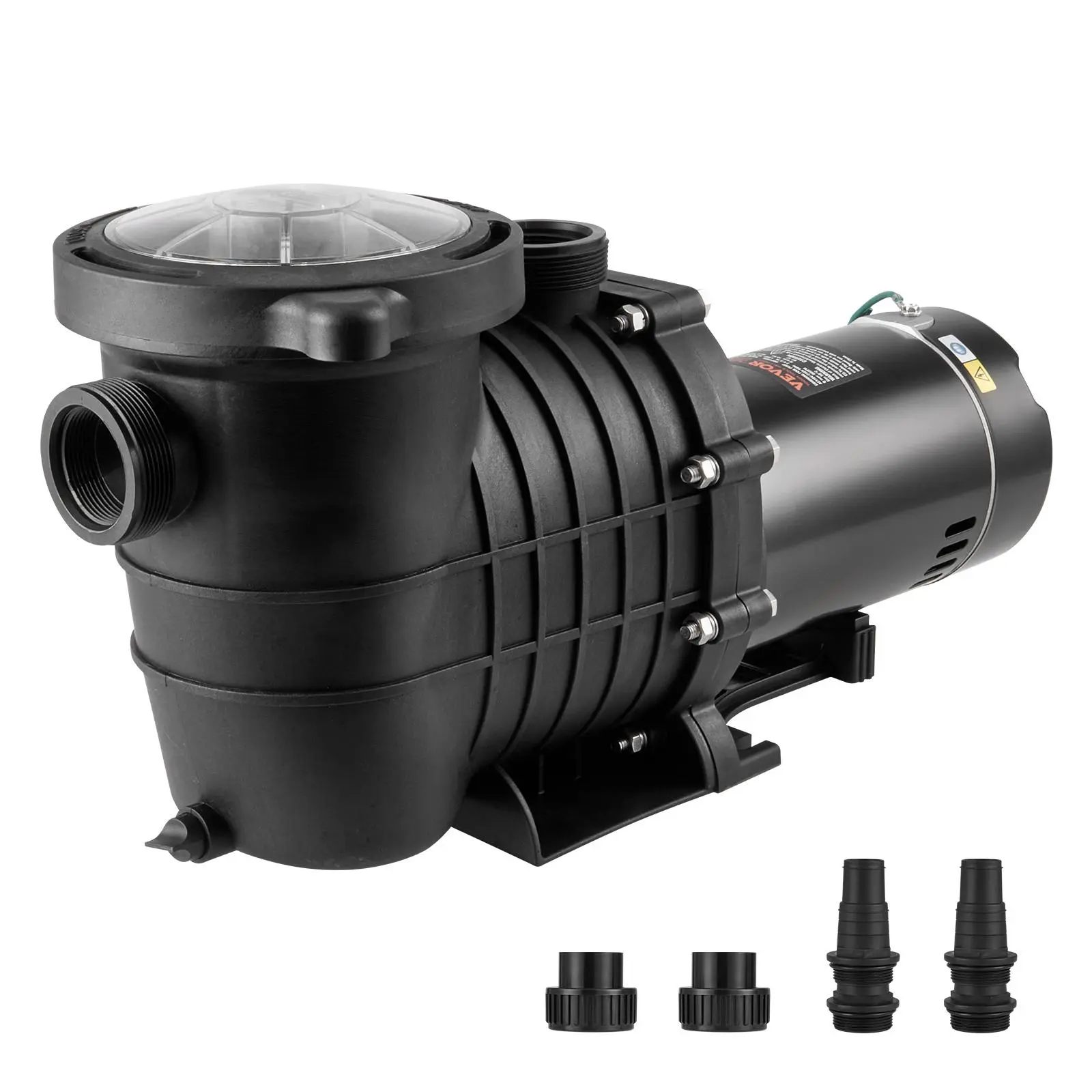 【summerfinds】VEVOR Above Ground Pool Pump, Variety Of Models And Specifications, ead with Filter Basket for Above Ground Pools Hot Tubs Spas, Circulating Pump, Copper Pump