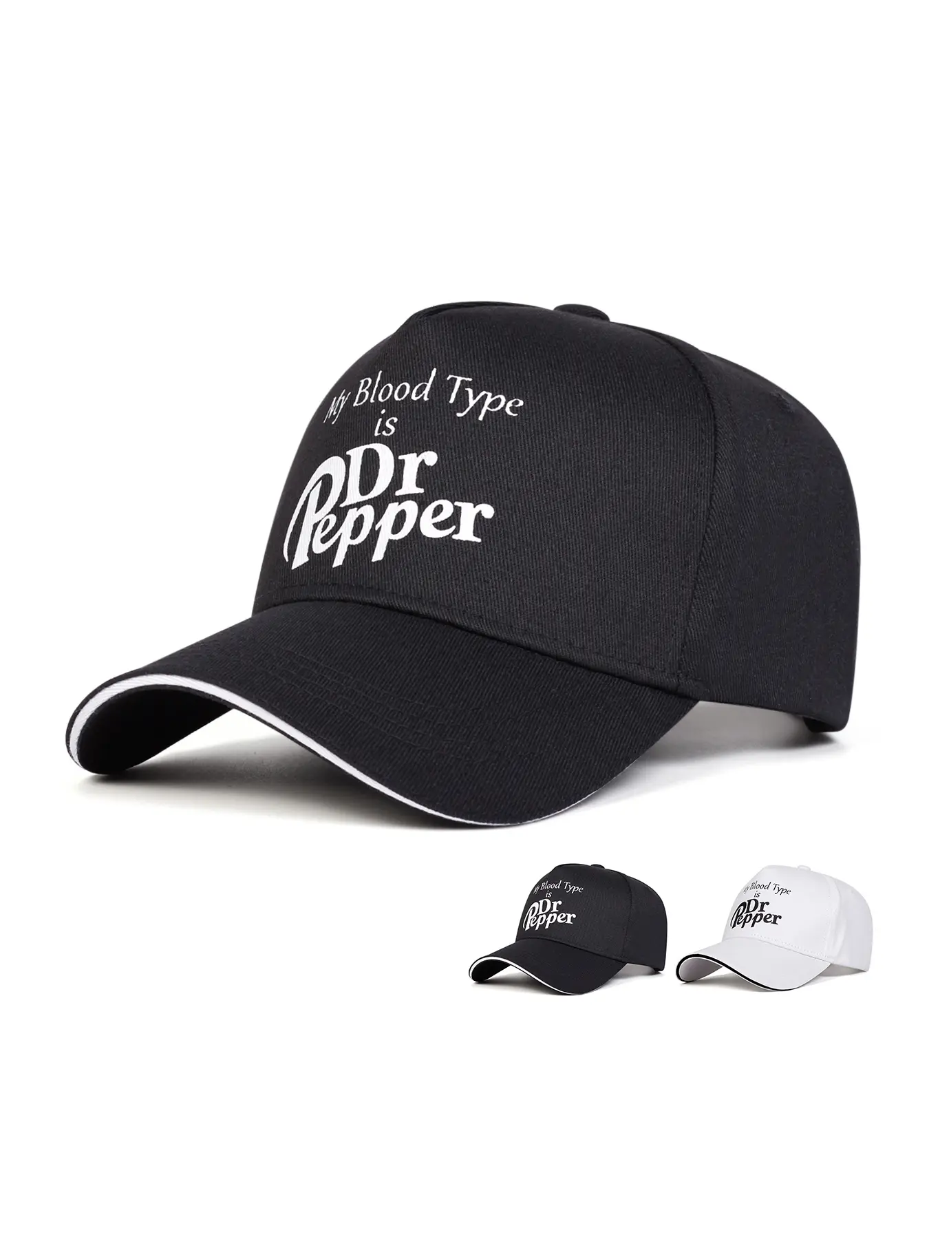 Unisex Dr Prpper Sandwich Baseball Cap, Adjustable Sun Protection Casual Hat, High Quality Hat, Adjustable Fit Hat, Outdoor Sports, Spring Fall Travel Beach Activities