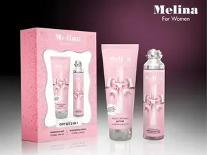 MELINA FRAGRANCE MIST + LOTION GIFT SET 2 IN 1 - 100ML (3.40z) BY EMPER