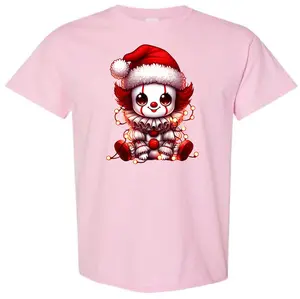 Various Christmas Tee DTF Designs For T-Shirts Pt 4 - Colorful Graphic Tee, Seasonal Apparel - Comfort Breathable Men's Women's Christmas unisex shirt, hot cocoa shirt, Christmas tree shirts, Christmas fairy shirt, Christmas clown shirt, im fine shirt,