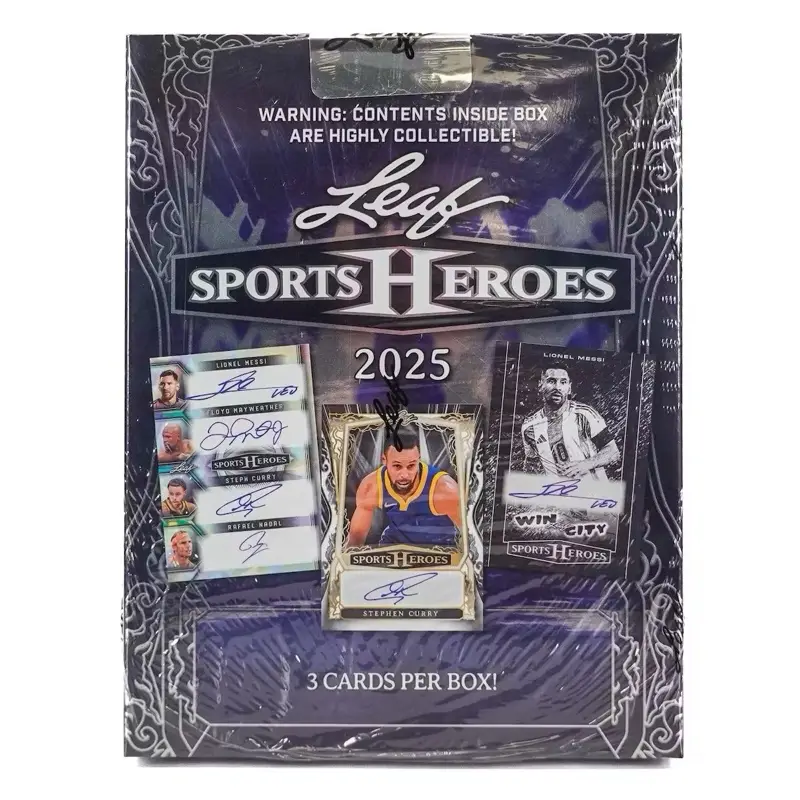 2025 Sports Hero’s Hobby Box Serial Break - Leaf Sports Cards