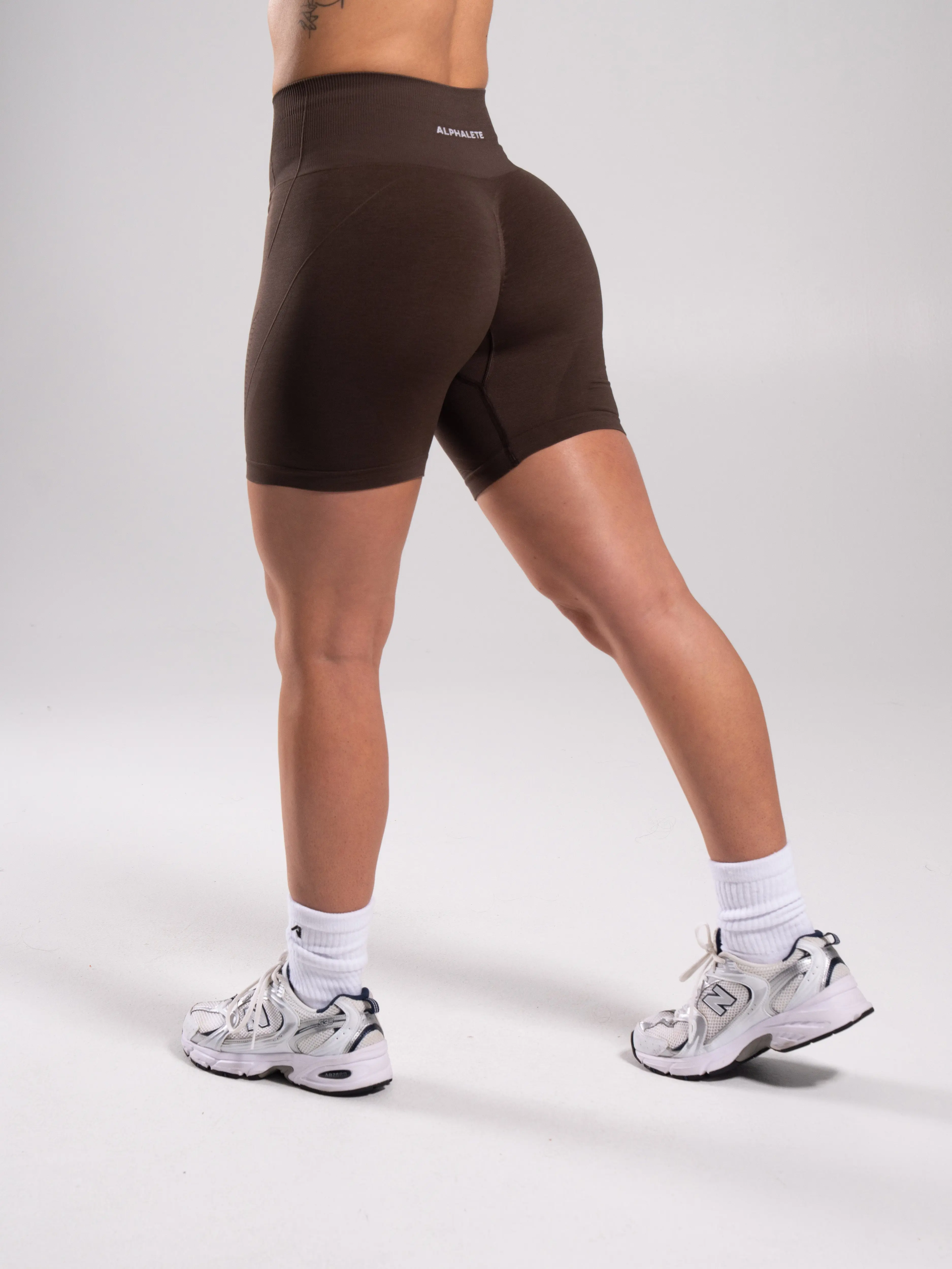 Revive High Rise Short - Walnut