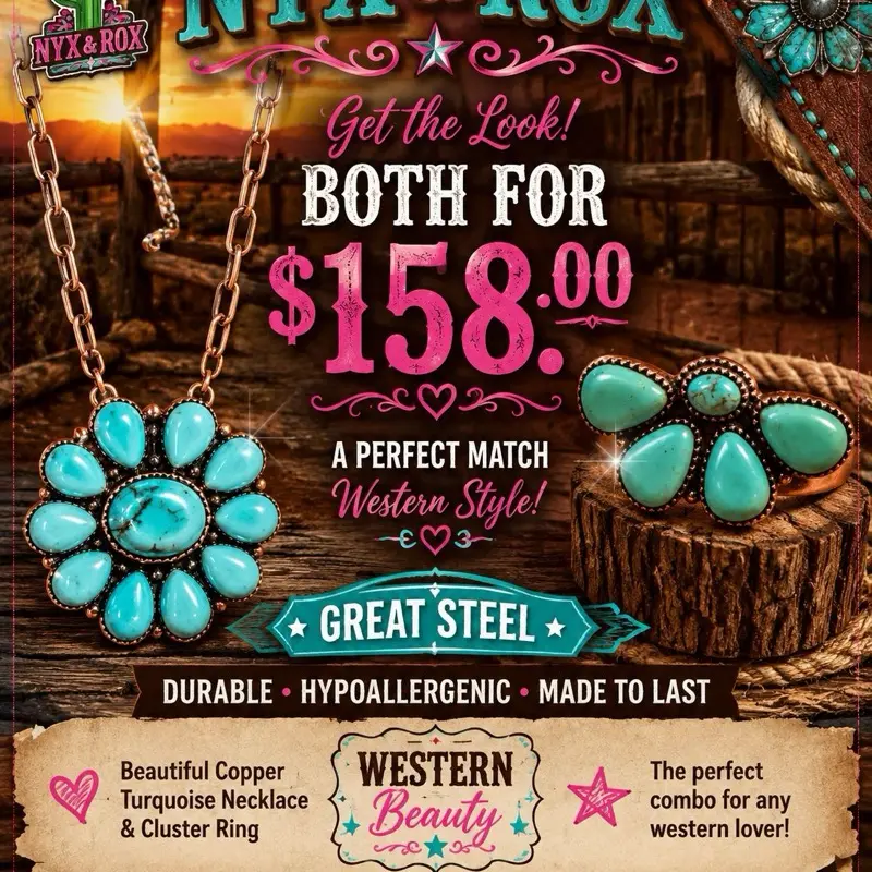 Turquoise / Copper Combo