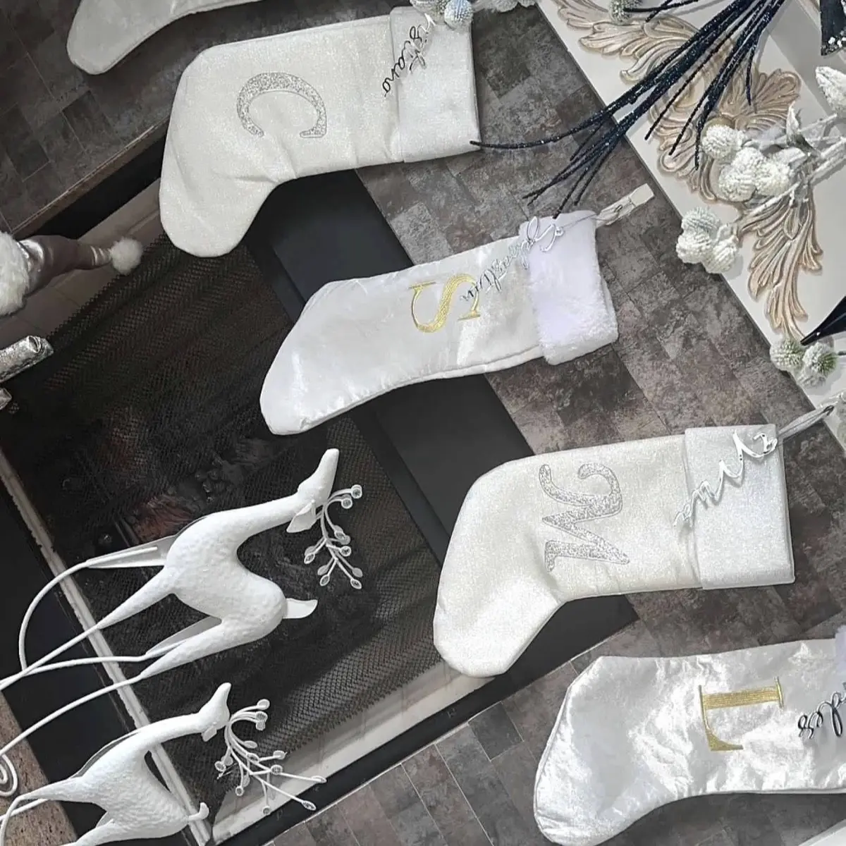 Stocking name tags