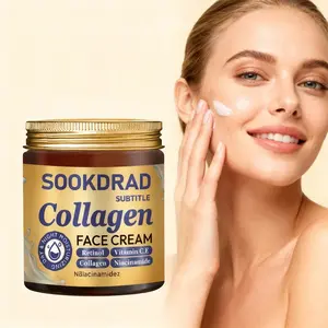 Collagen Cream, Retinol, Day & Night Moisturizer, Face Cream for All Skin Types, Unisex, 80g/2.82oz, Daily Skincare