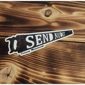 "Send Nudes" Saw Sticker