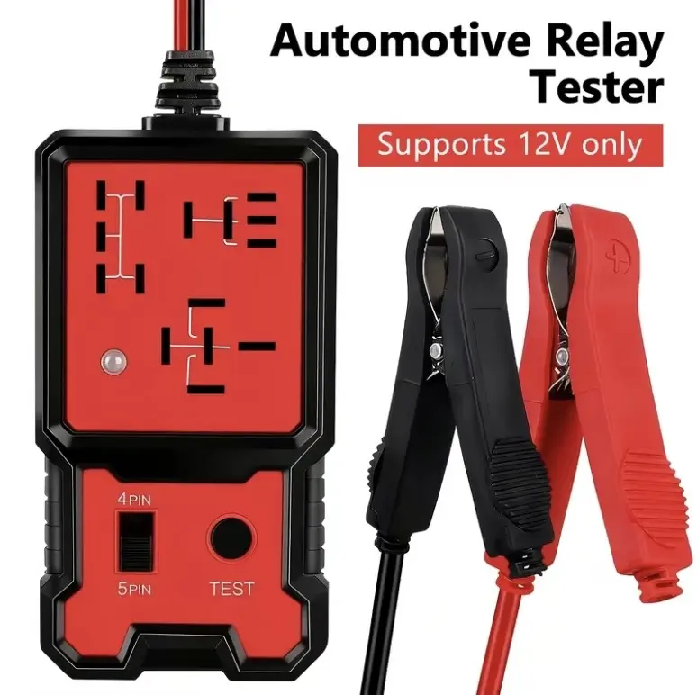 Automotive Relay Tester Tool for summer, 12V/24V Car Relay Tester, Automotive Relay Tester Tool 2026, Code Readers and Scan Tools, Diagnostic, Test and Measurement Tools, gift for men, father's day gift