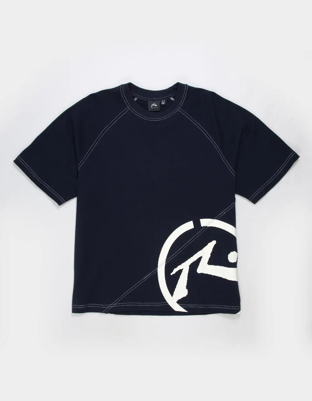 RUSTY Pablo Mens Crop Tee