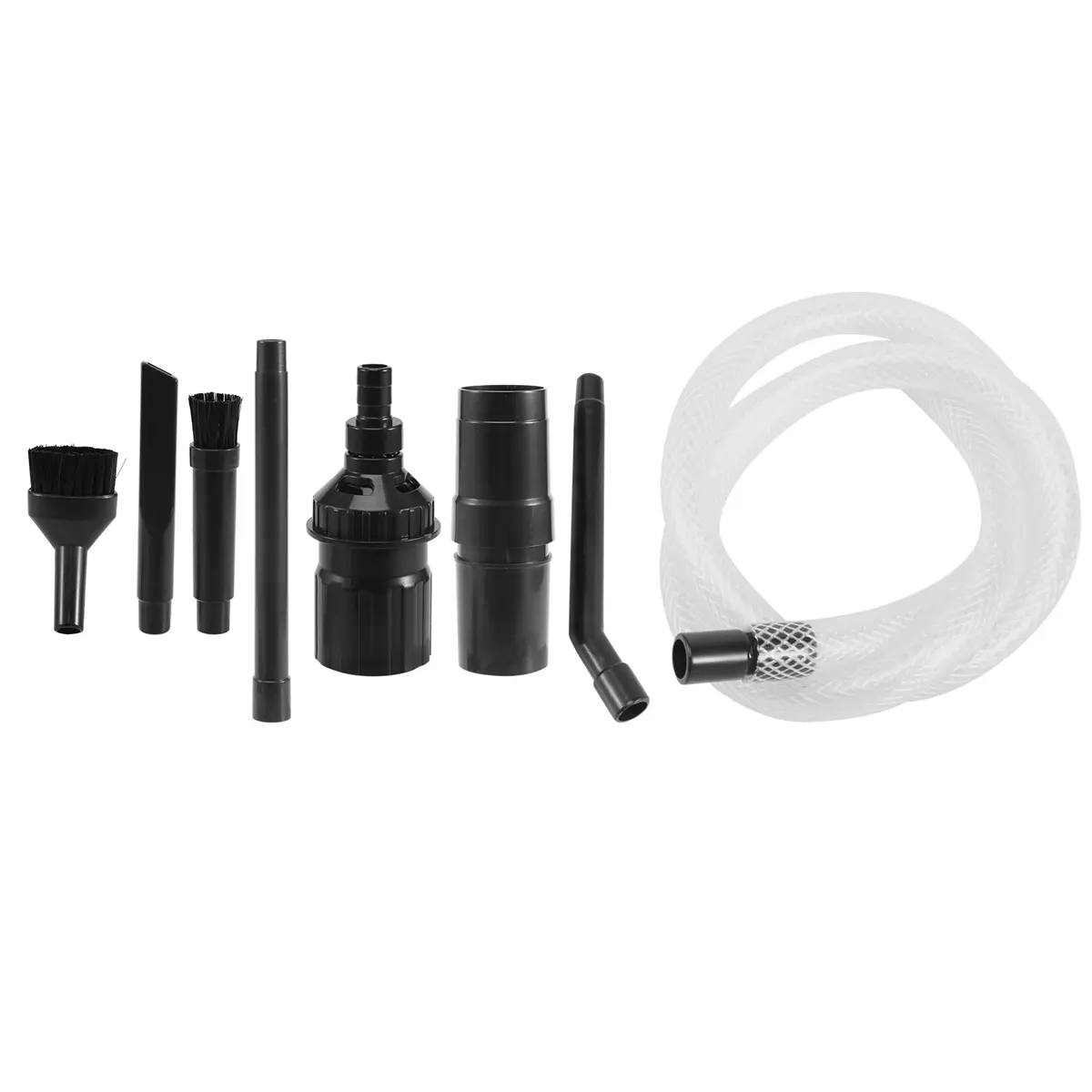 Mini Micro-Tool Attachment Set for Automotive & Motorcycle Frames & Fittings, 32mm Slip-On Design, Easy Install, Floor Cleaning & Dust Removal Compatibility with All Vacuum Cleaners, Universal Fit