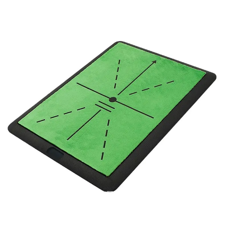 Golf Strike Pad Suede Strike Track Display Swing Cutting Practice Strike Pad