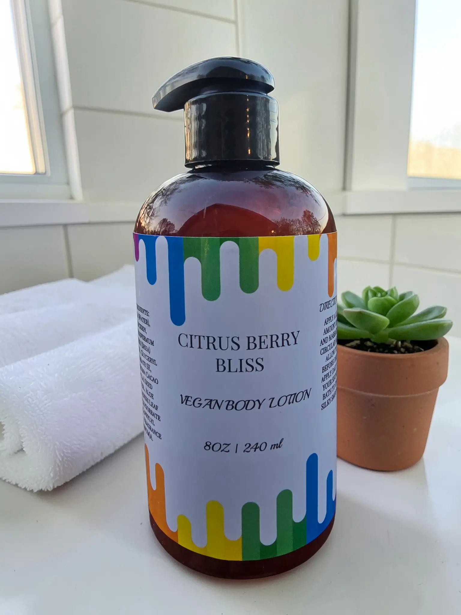 CITRUS BERRY BLISS  – Vegan Body Lotion