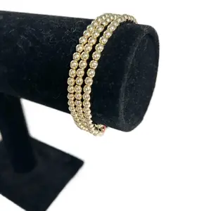 4mm Gold Filled Stack + Tarnish Free + Safe for everyday Wear