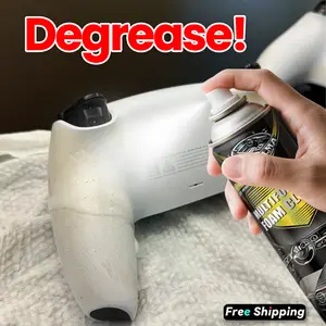 Game Console Cleaner Spray 22oz | Remove Dust, Fingerprints & Smudges From Switch, PS4/PS5, Xbox & Steam Deck | Easy Foam Kit