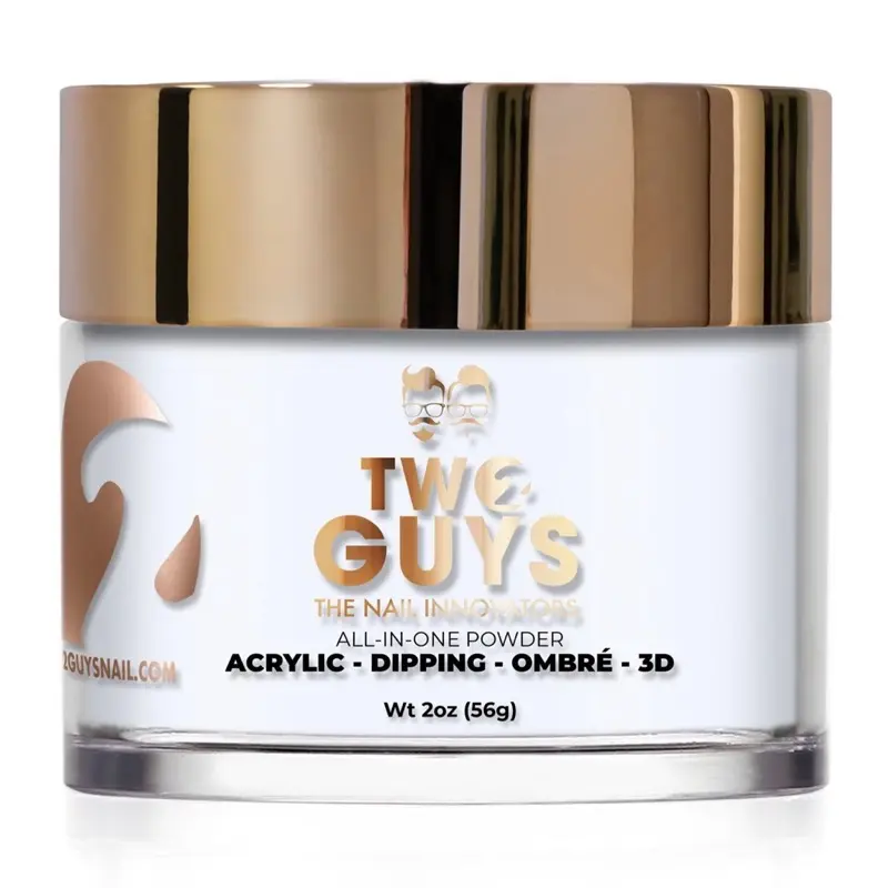 2GUYS NAIL ACRYLIC POWDER A03 SUPREME WHITE