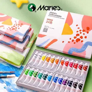 Watercolor Paint Set, 12/18/24/36 Colors, 12ML Tubes, Vibrant Multi-Purpose Art Supplies for Studio Use, Ideal for Artists & Beginners