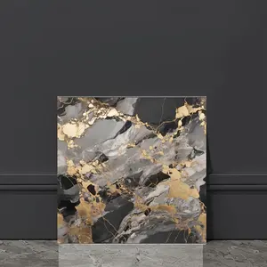 Marble Peel & Stick Shower Tiles, Waterproof PVC Wall Panels, Marble Pattern Wallpaper, Modern Design Space Theme Square Decorations for Bathroom Kitchen Living Room, 20 Pack