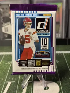 2025 Donruss Football Pack (10 Cards)
