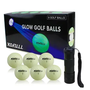 CRESTGOLF Luminous Golf Balls｜Night practice equipment cool gift for golf lovers